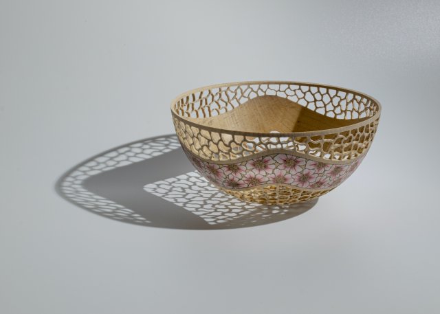 Helen Bailey Woodturning: Blossom on the Wave in Full Bloom
