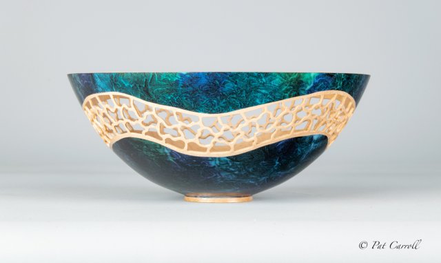 Helen Bailey Woodturning: Luminous Wave