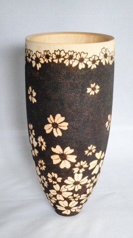 Helen Bailey Woodturning: Rising Petals